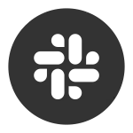 Slack Circle SVG Icon